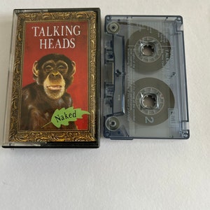 Talking Heads Naked Cassette Tape