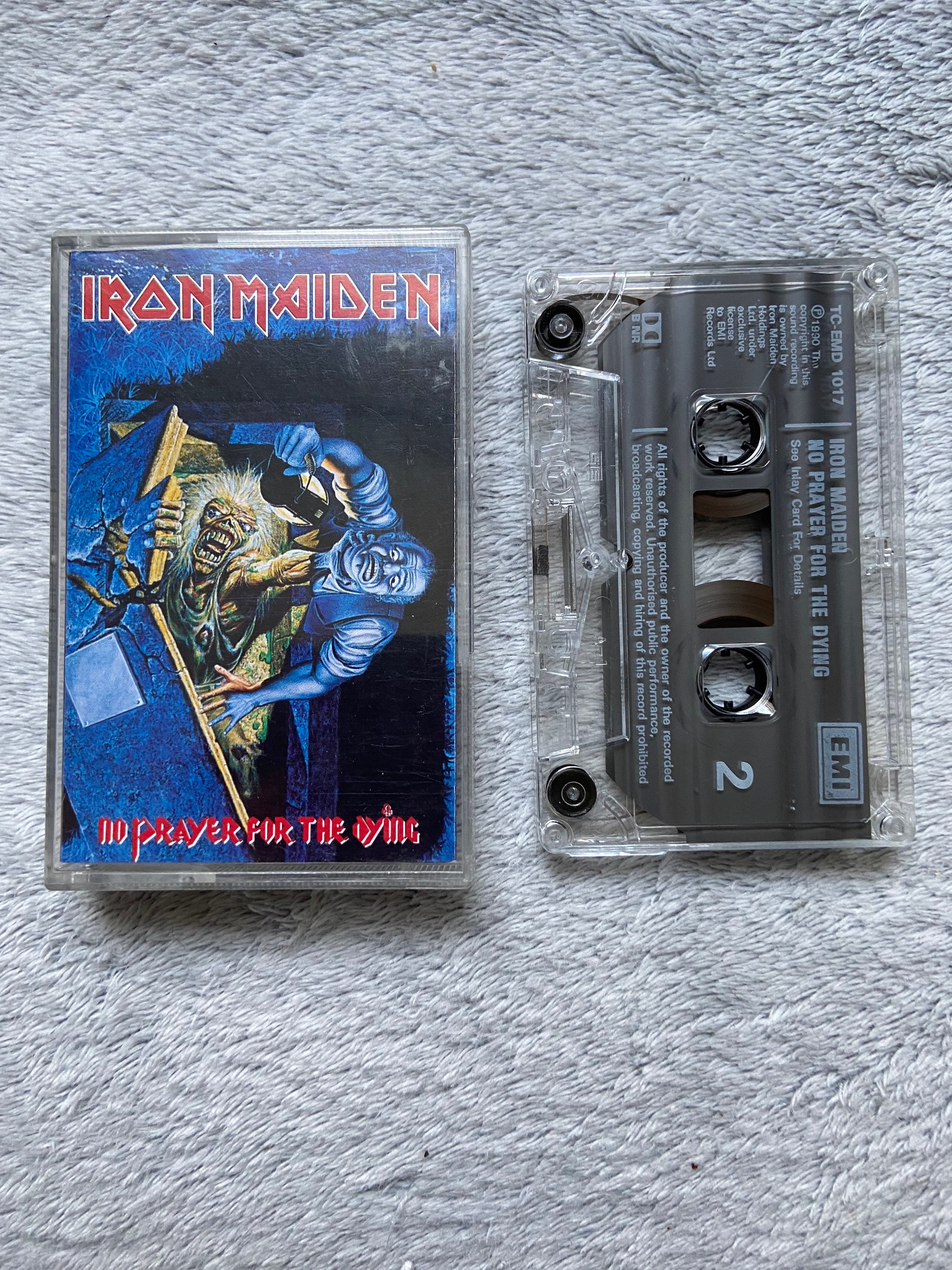 アイアン・メイデン「No Prayer For The Dying」カセットテープ - Etsy 