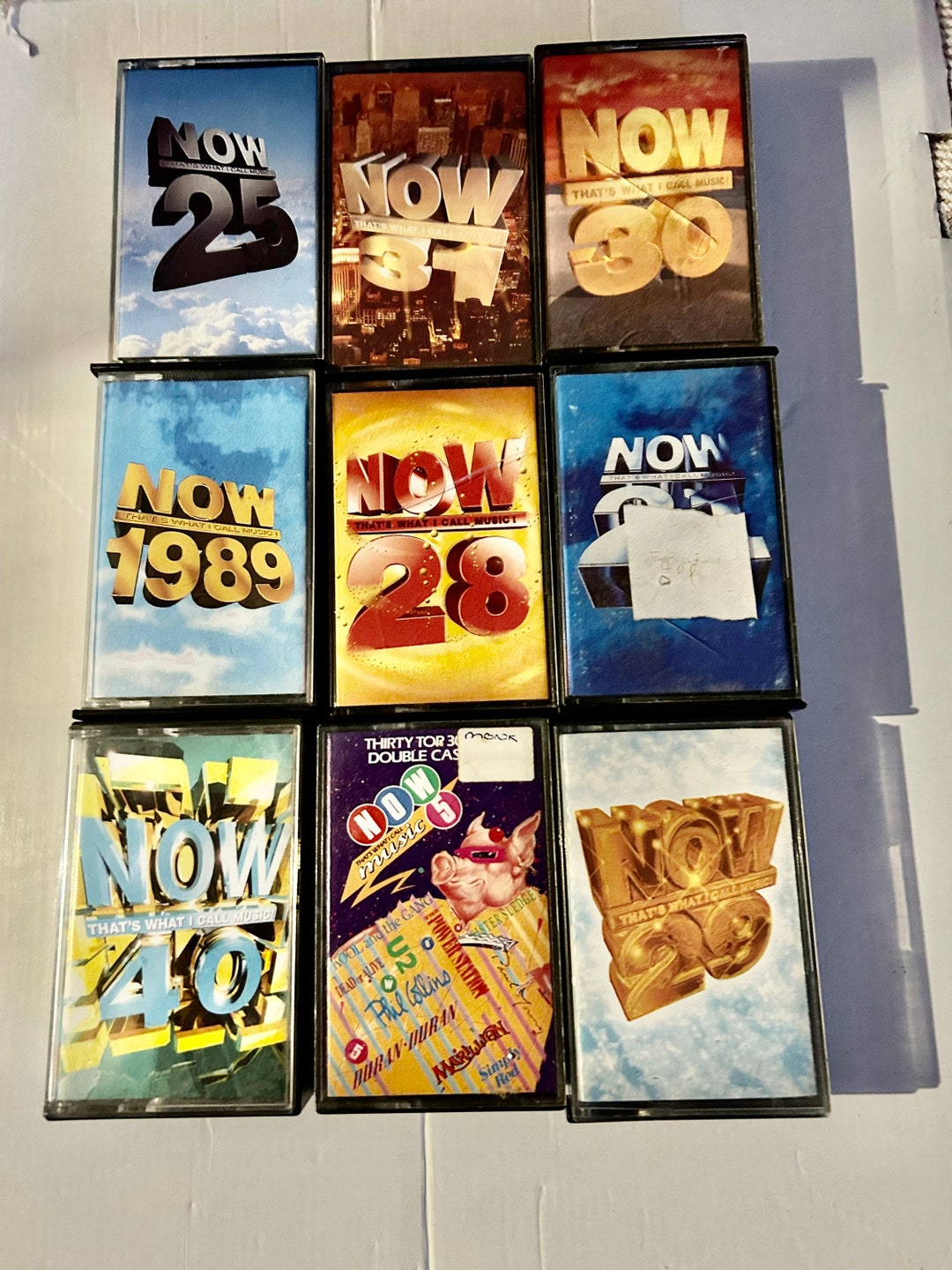 Now Thats What I Call Music Various Artists Cassette Tapes Etsy