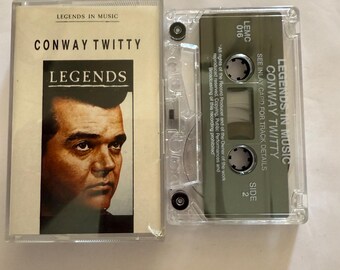 Conway Twitty Legends In Music Cassette Tape