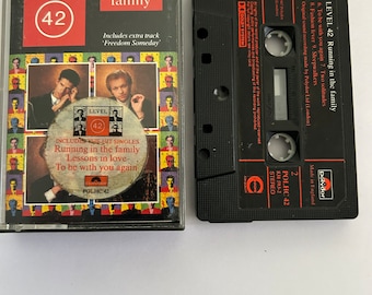 Level 42 Running In The Family Cassette Tape