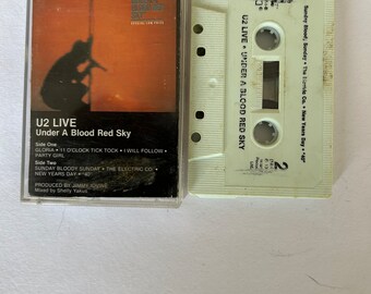 Under the Red Sky［カセット］ U2 アンダー・ア・ブラッド・レッド・スカイ USA カセットテープ