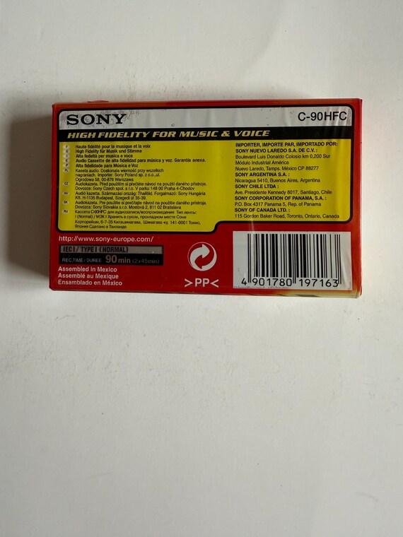 SONY HF 90 新品未開封カセットテープ - Etsy 日本