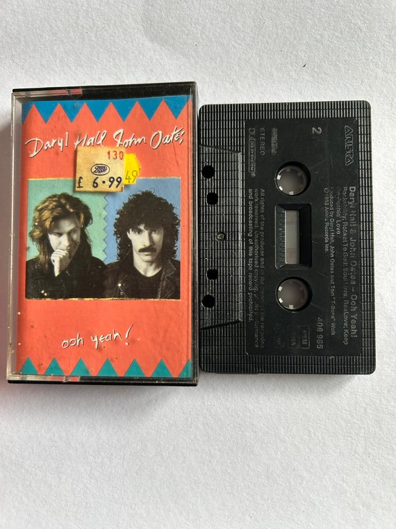 Daryl Hall and John Oates Ooh Yeah Cassette Tape - Etsy
