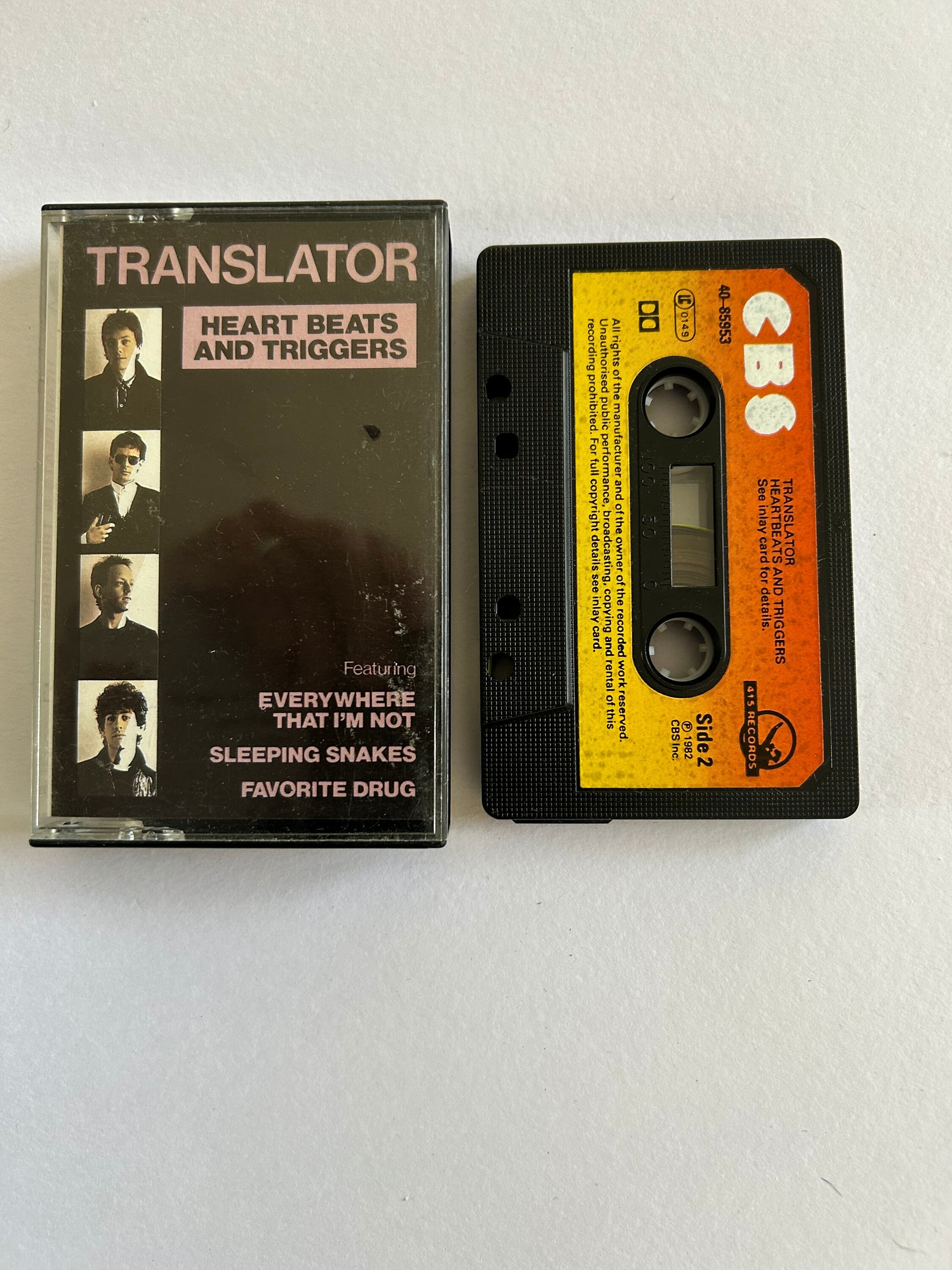 Translator Heart Beats and Triggers Cassette Tape - Etsy