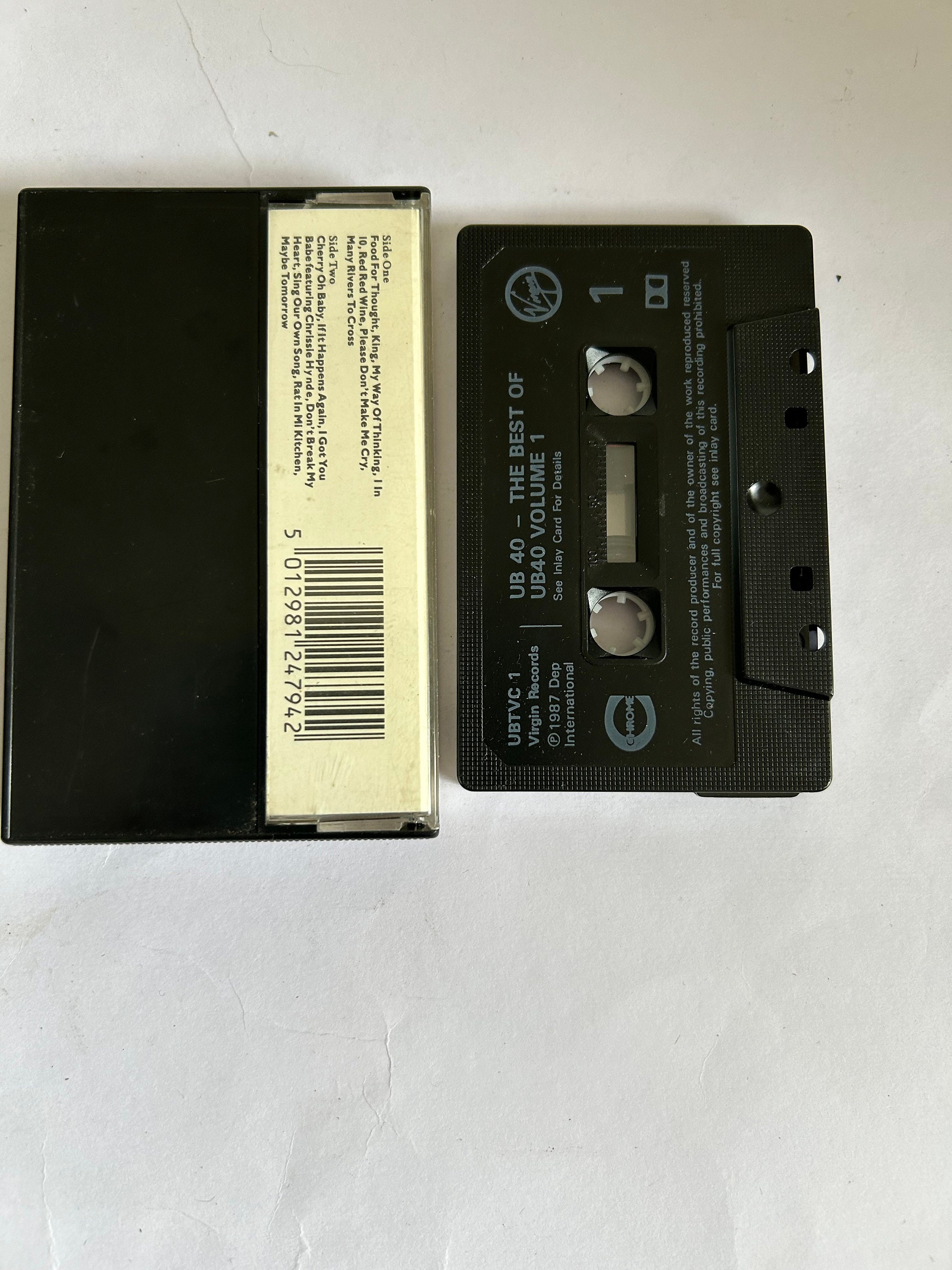 UB40 Best of Volume 1 Cassette Tape - Etsy