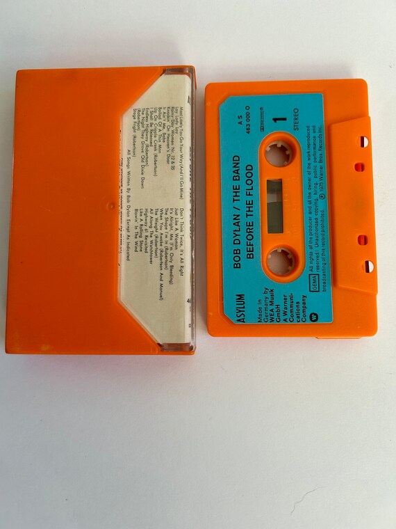 Bob Dylan the Band Before the Flood German Cassette Tape - Etsy 