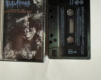 Busta Rhymes Featuring Janet What's It Going to Be Cassette Tape