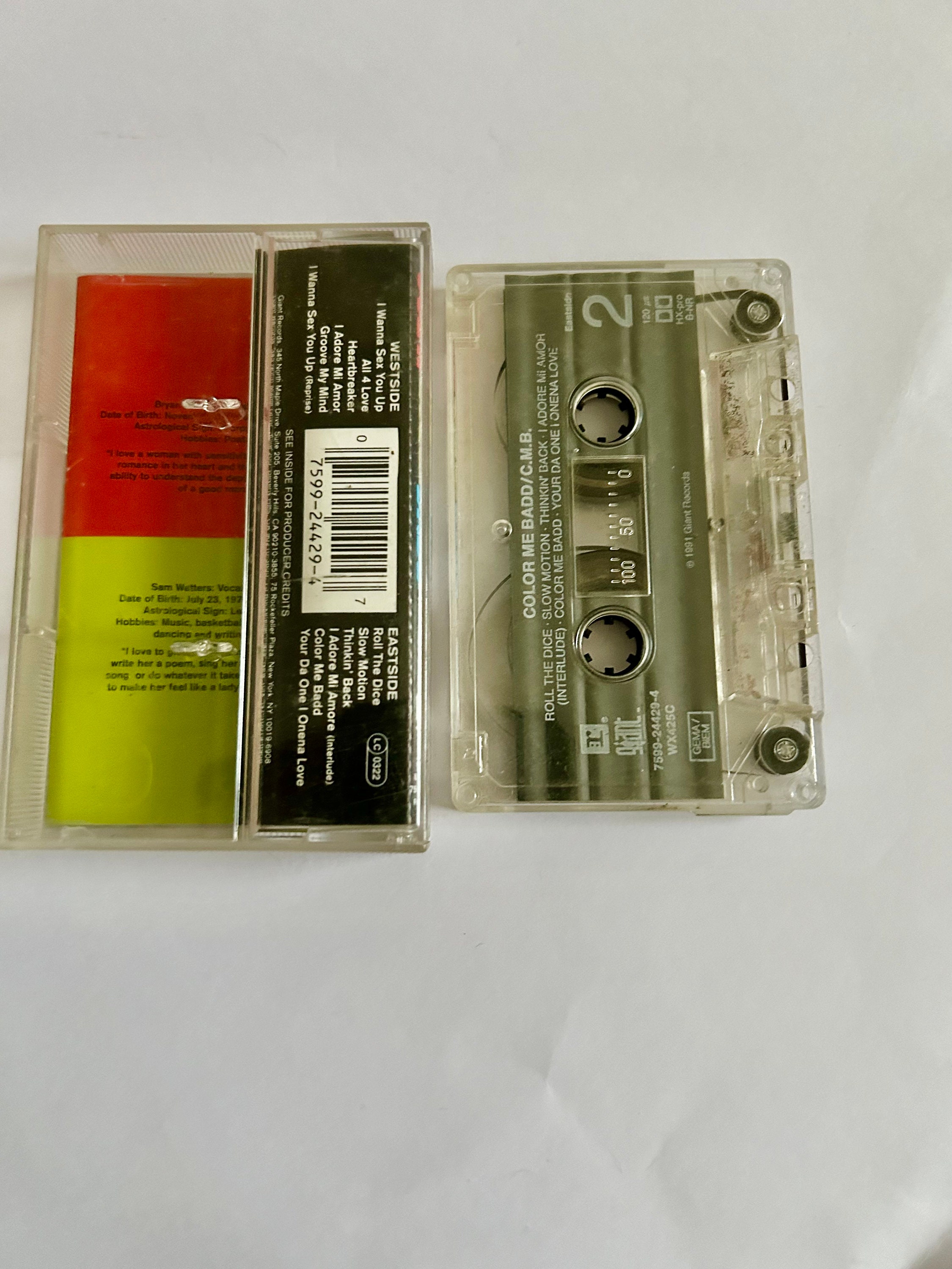 Color Me Badd C.M.B Cassette Tape - Etsy