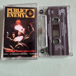 Public Enemy Yo! Bum Rush The Show Cassette Tape