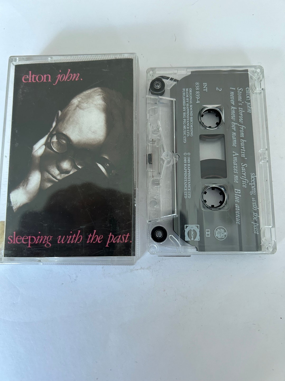 Elton John Sleeping With the Past Cassette Tape - Etsy
