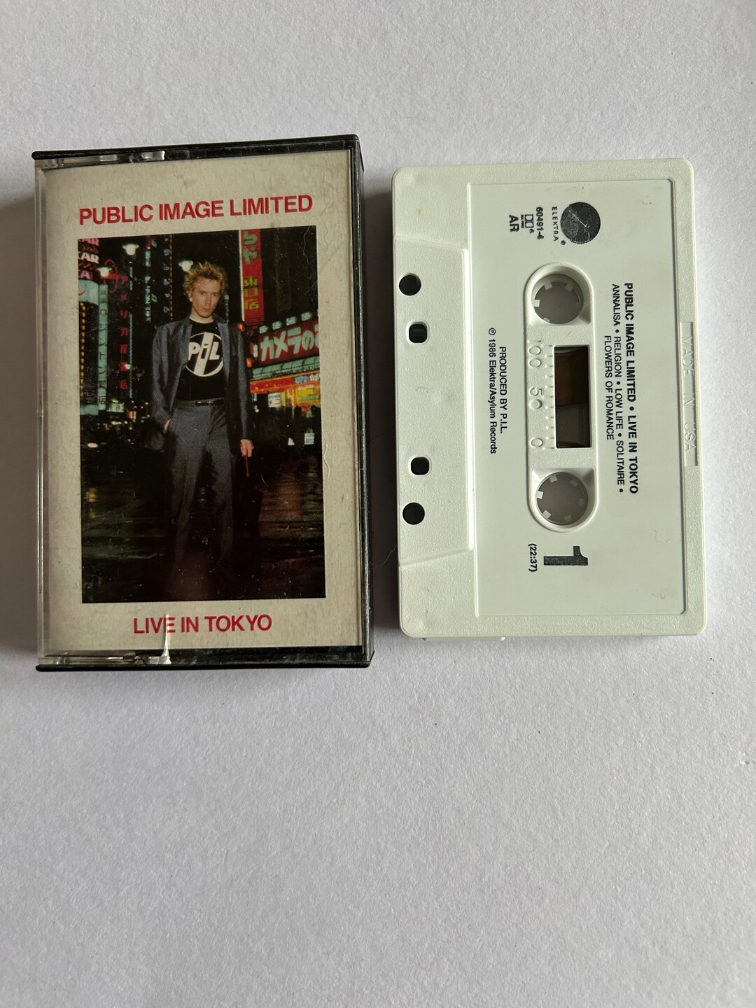 Public Image Limited Live in Tokyo USA Cassette Tape - Etsy
