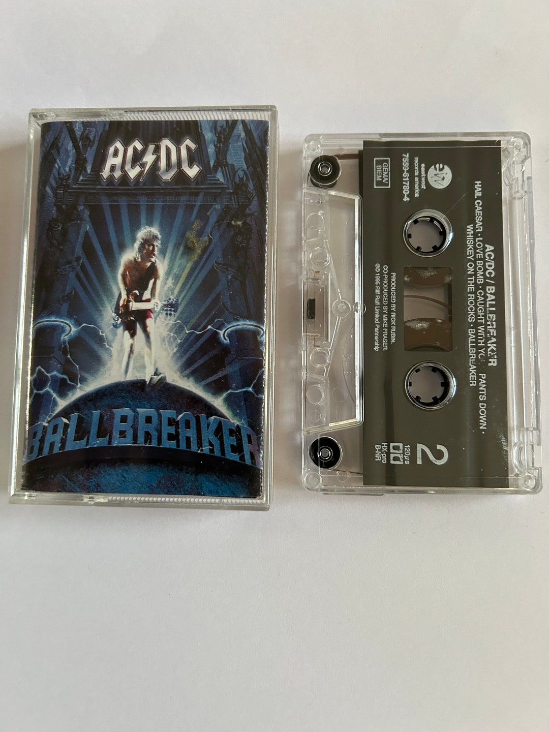 AC/DC Ballbreaker Cassette Tape - Etsy