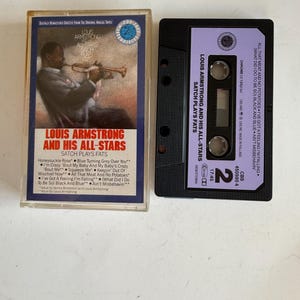 Louis Armstrong And His All Stars Satch Plays Fats Cassette Tape