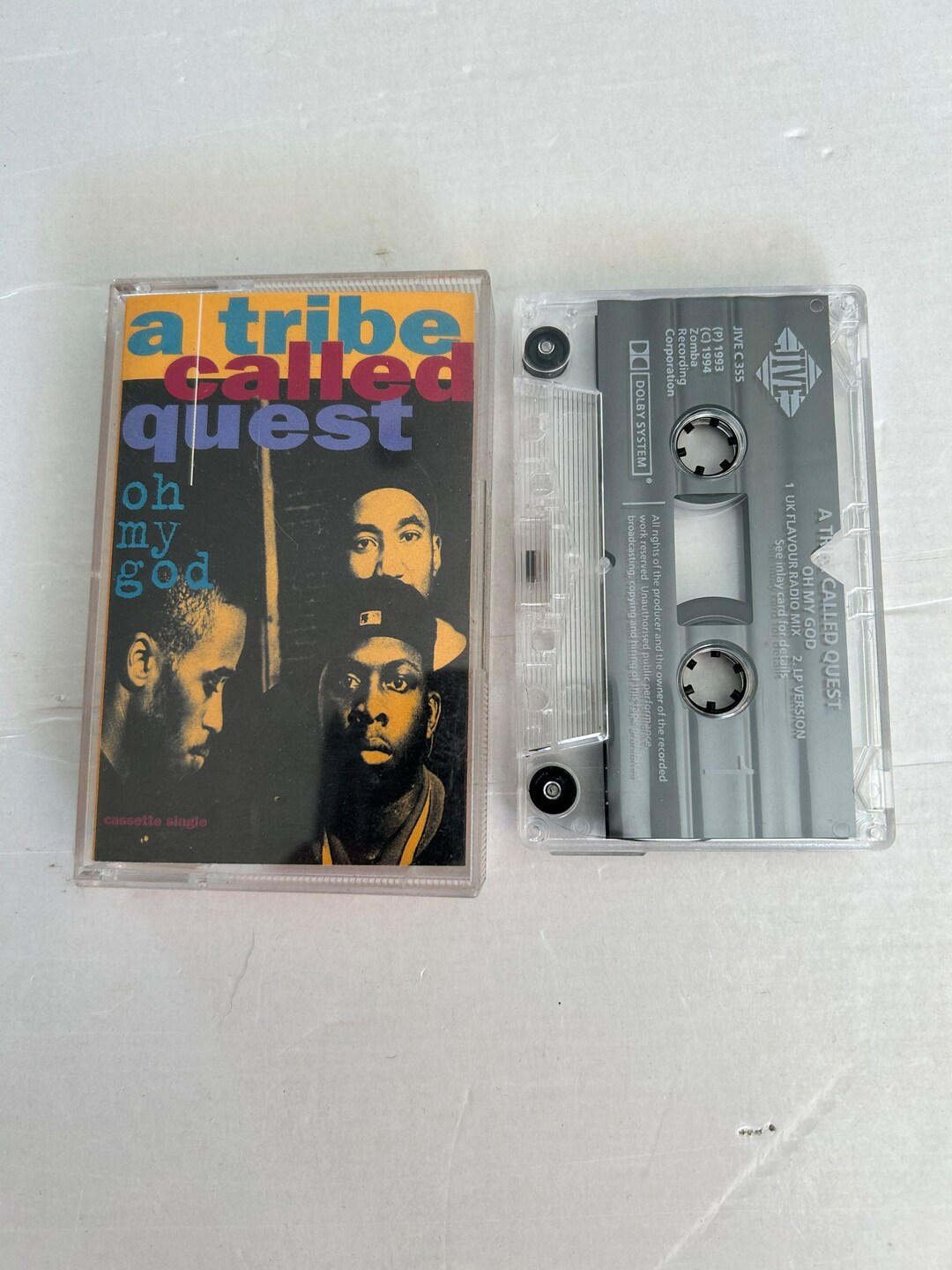 A Tribe Called Quest Oh My God Cassette Tape Etsy