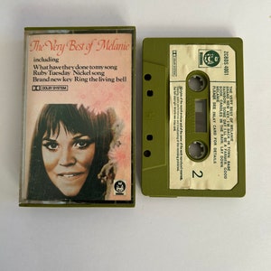Melanie Best Of Cassette Tape