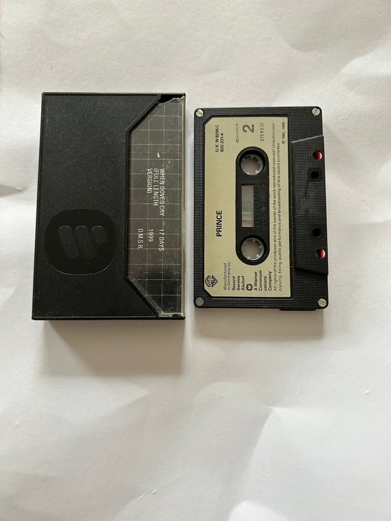 PRINCE PURPLE RAIN CASSETTE TAPE NO BARCODE CLUB EDITION W4