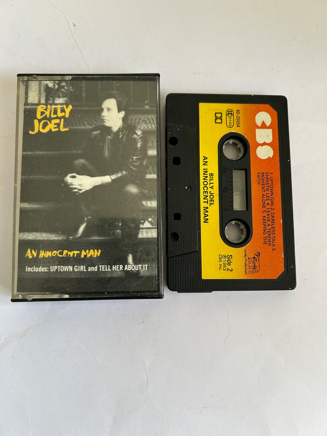 Billy Joel an Innocent Man Cassette Tape - Etsy