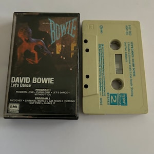 David Bowie Låtar Dance Grekland Kassettband