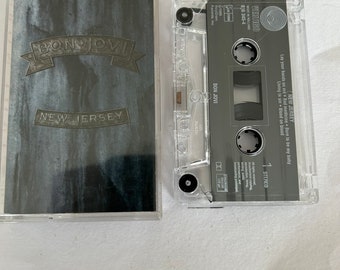 Bon Jovi New Jersey Cassette Tape - Etsy