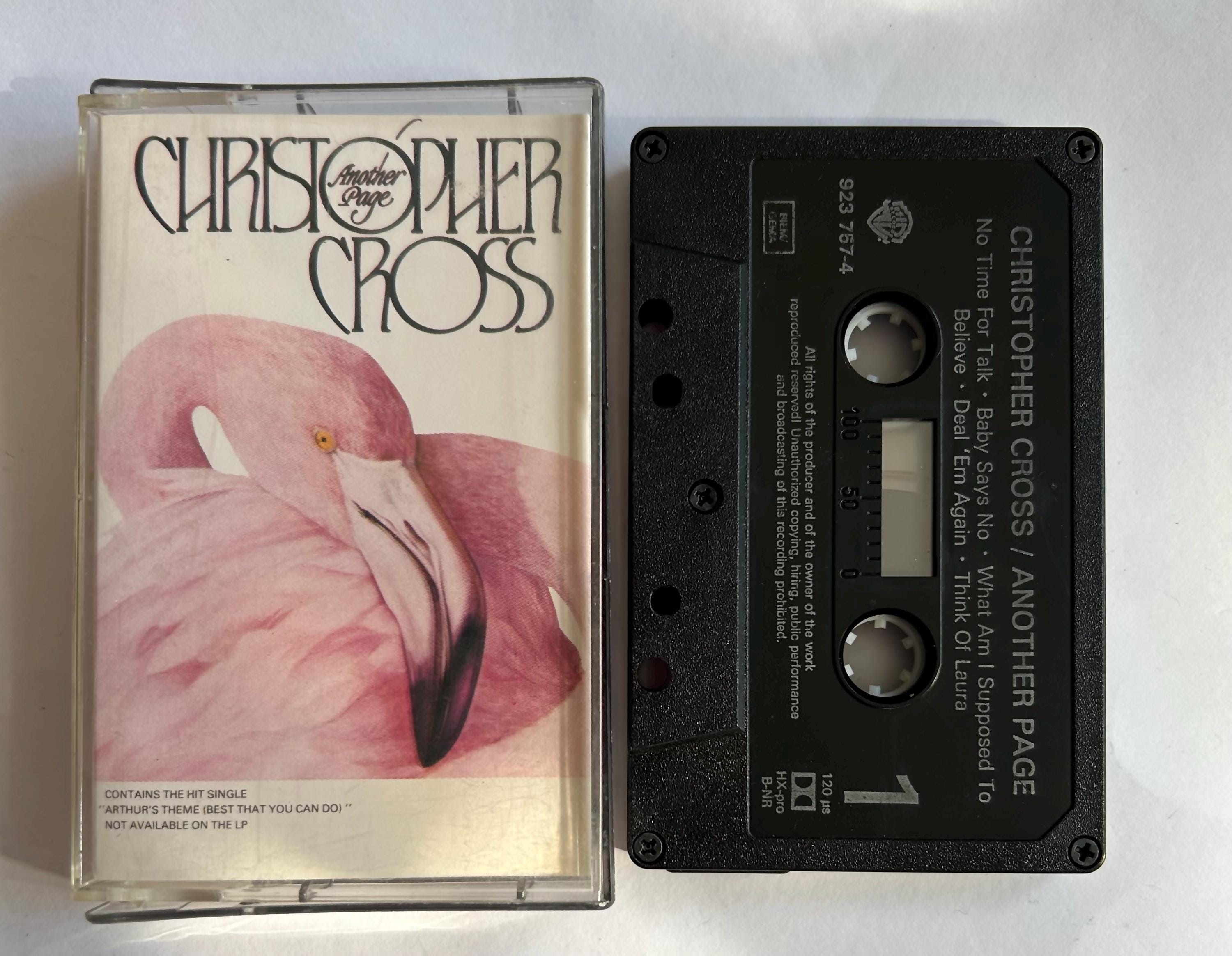 Christopher Cross Another Page Cassette Tape - Etsy