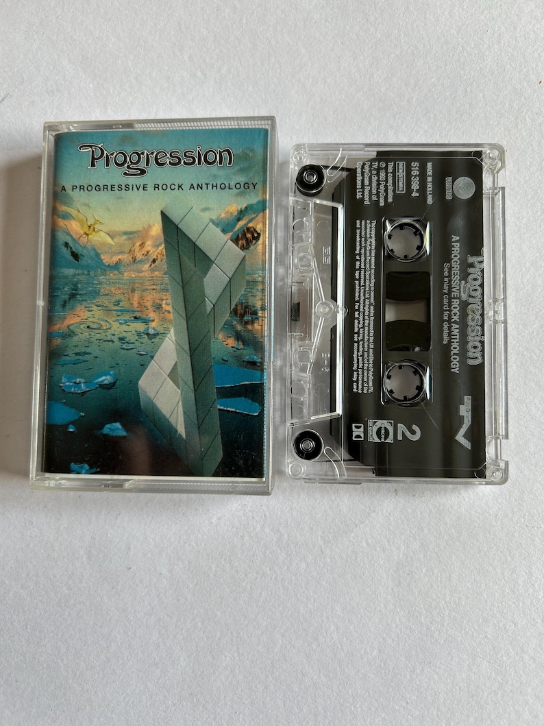 Progression A Progressive Rock Anthology Various Artists Cassette Tape ...