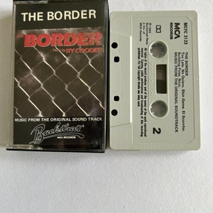 Ry Cooder The Border Soundtrack Cassette Tape