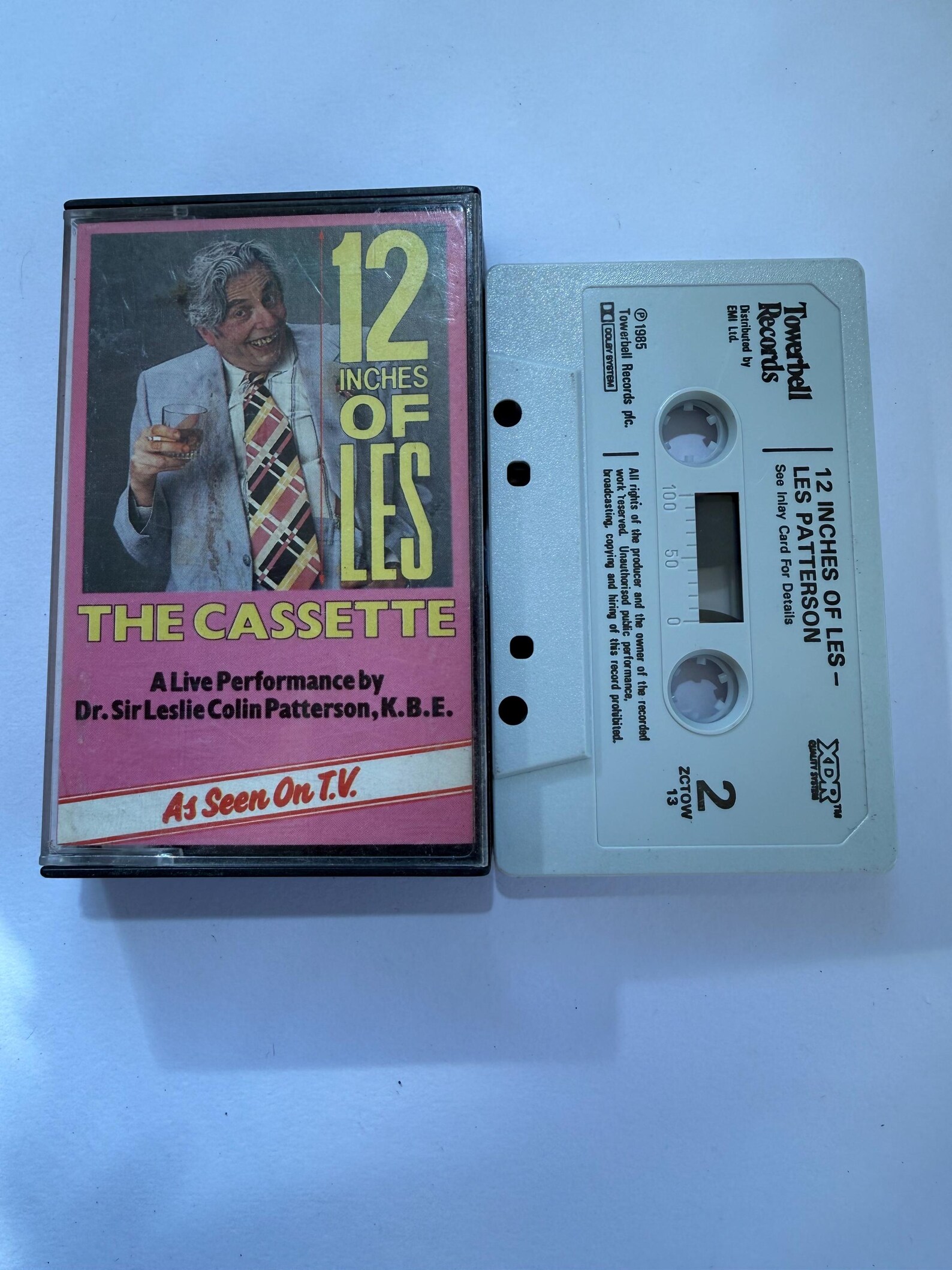 Dr Sir Leslie Colin Patterson KBE 12 Inches of Les Cassette Tape - Etsy