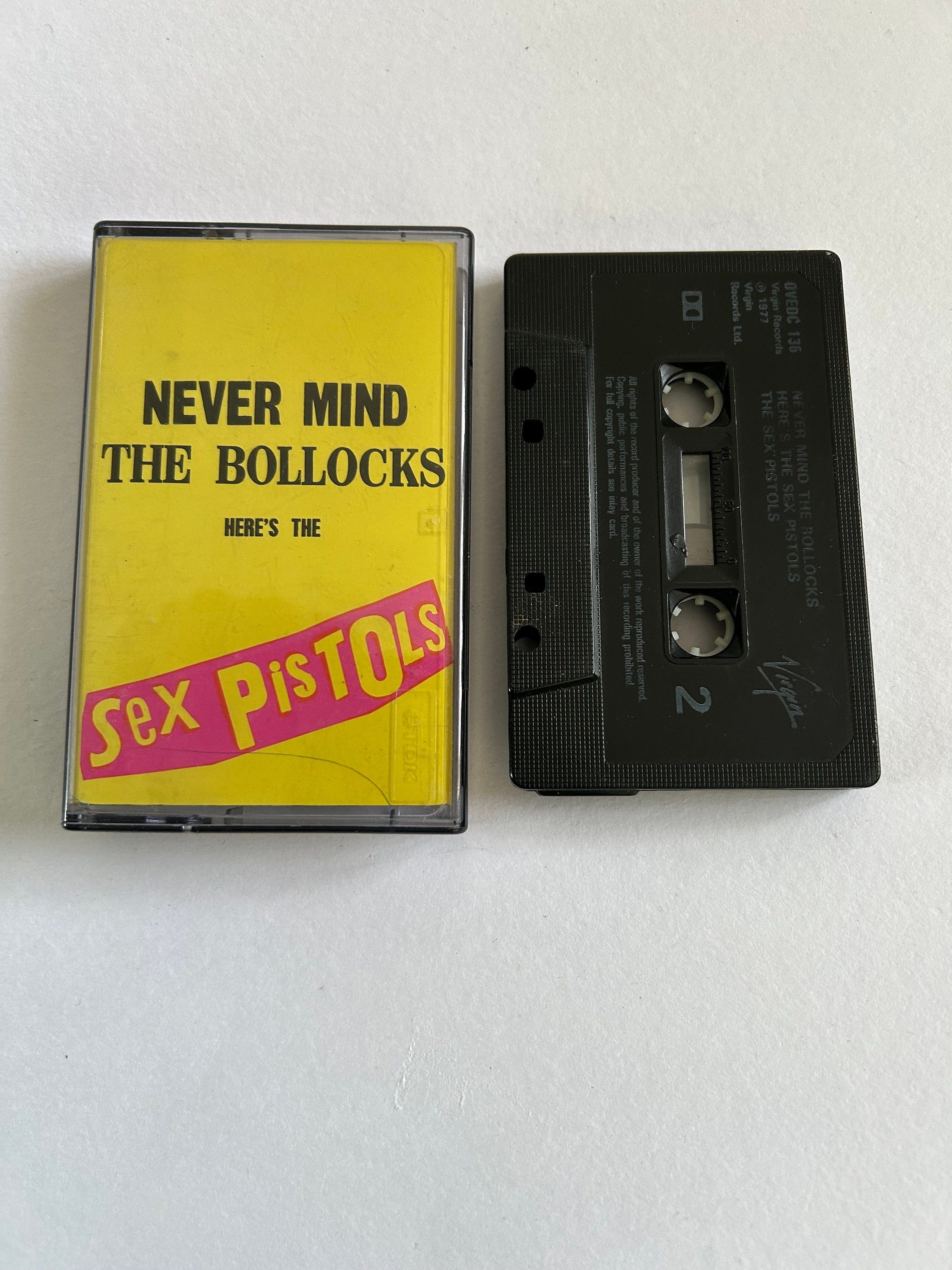 Sex Pistols Never Mind the Bollocks Cassette Tape - Etsy