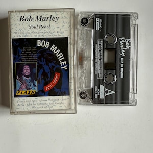 Bob Marley Soul Rebel Cassette Tape