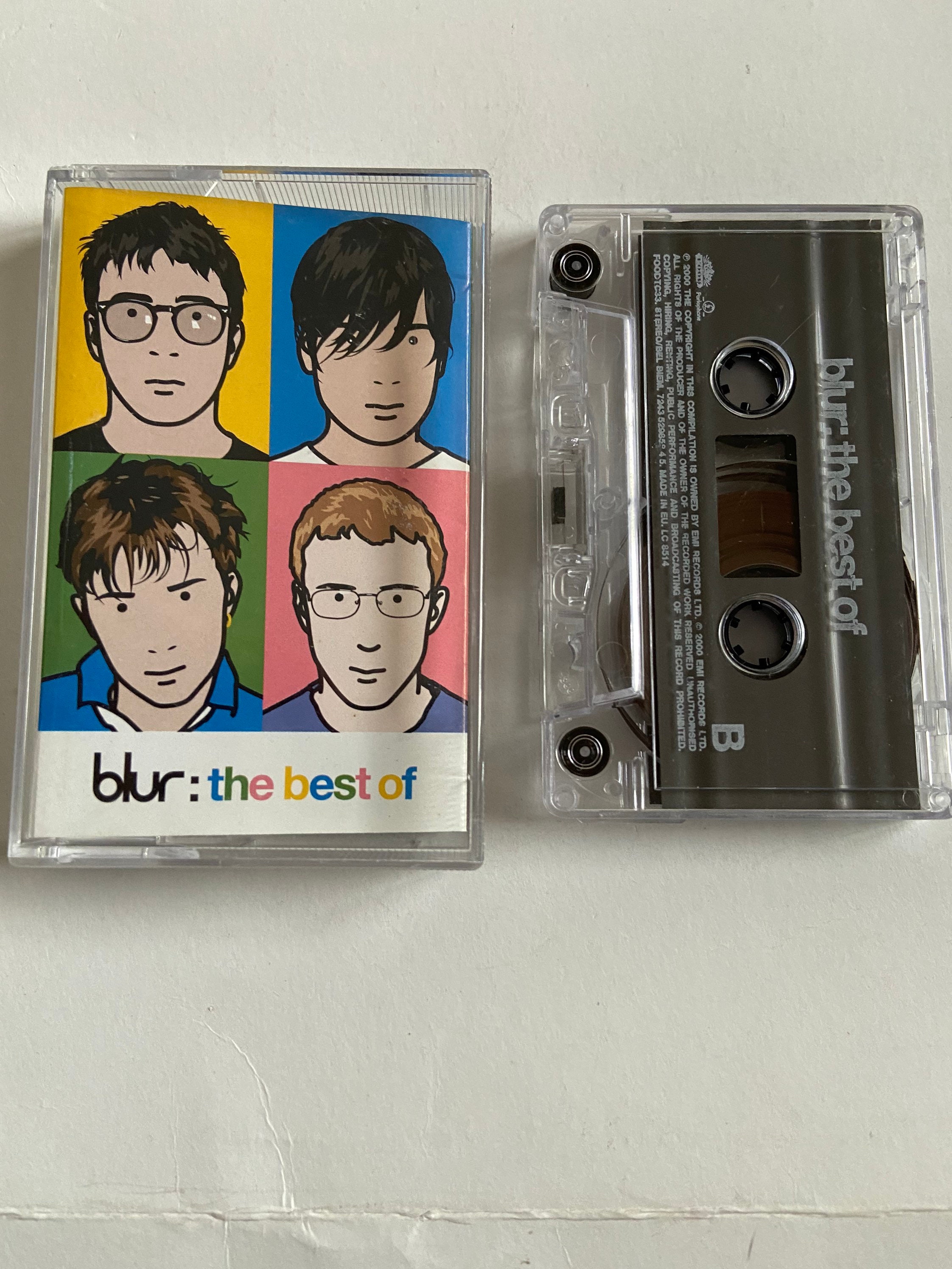 Blur Best of Cassette Tape - Etsy