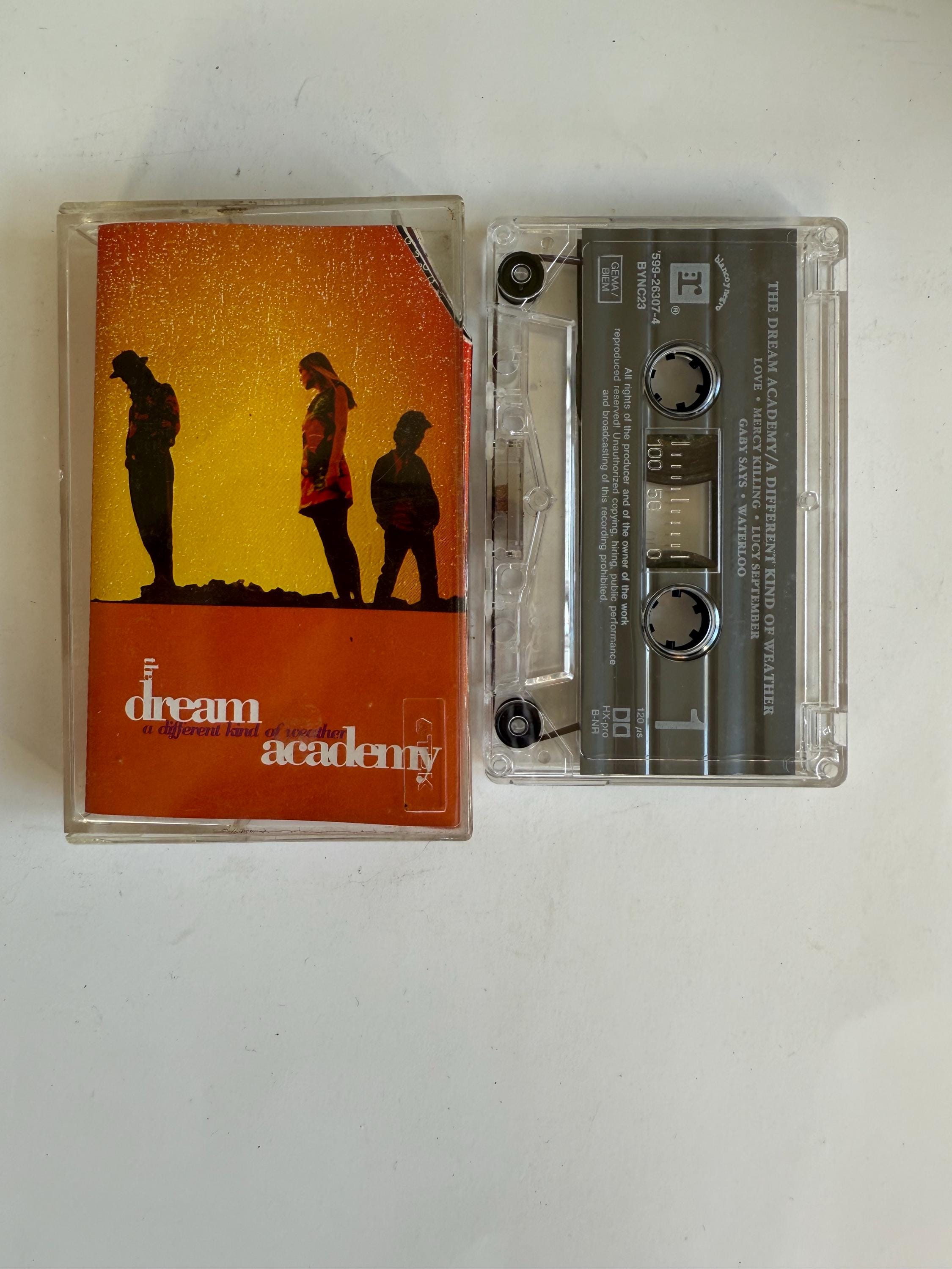 The Dream Academy A Different Kind Of Weather Cut Out Of Corner Of Sleeve Cassette Tape