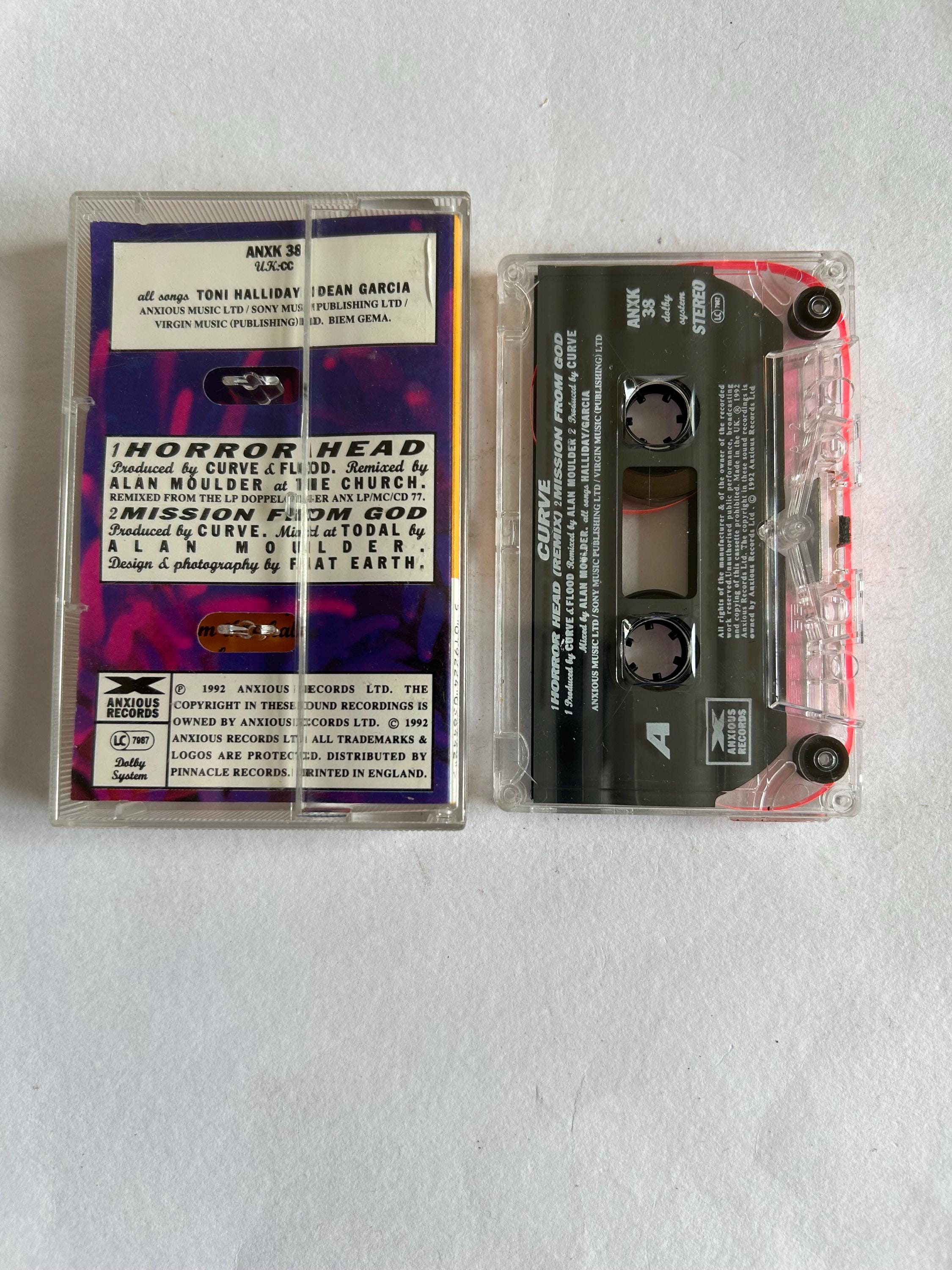Curve Horror Head Cassette Tape - Etsy