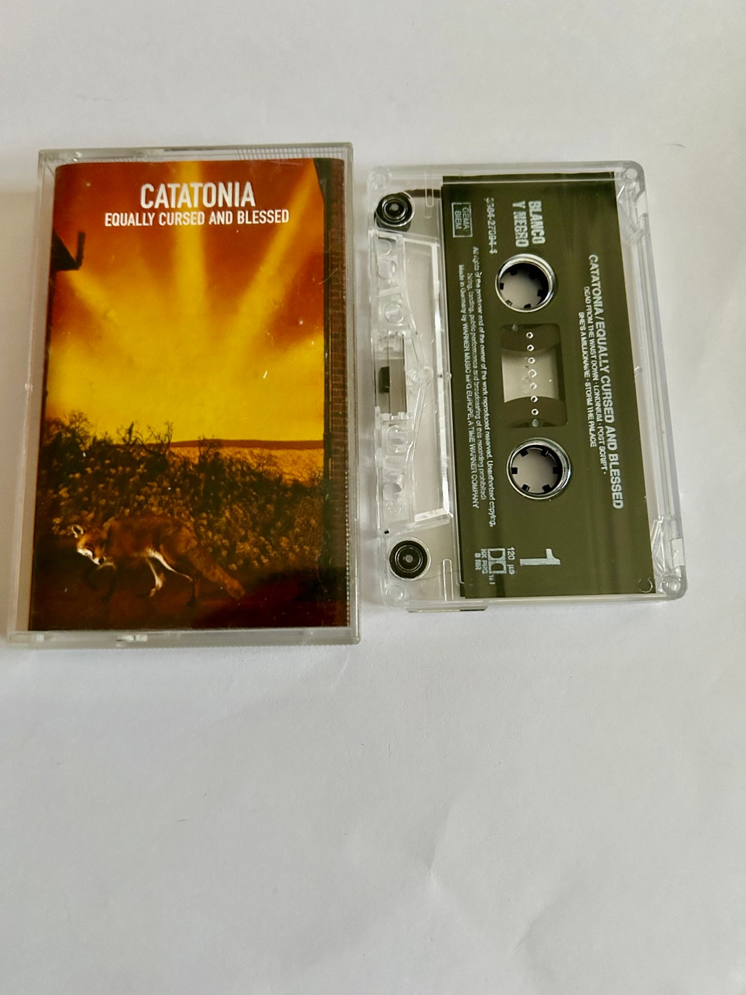 Catatonia Equally Cursed and Blessed Cassette Tape - Etsy Canada
