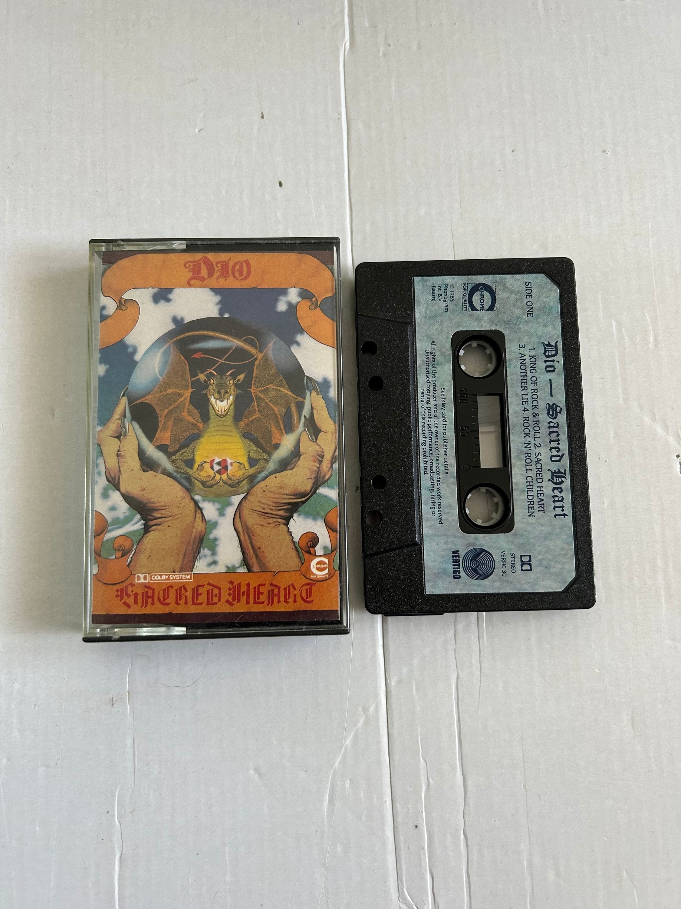 Dio Sacred Heart Cassette Tape - Etsy
