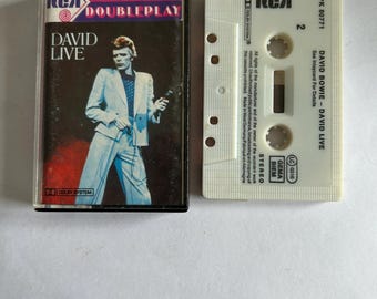 David Bowie David Live Cassette Tape