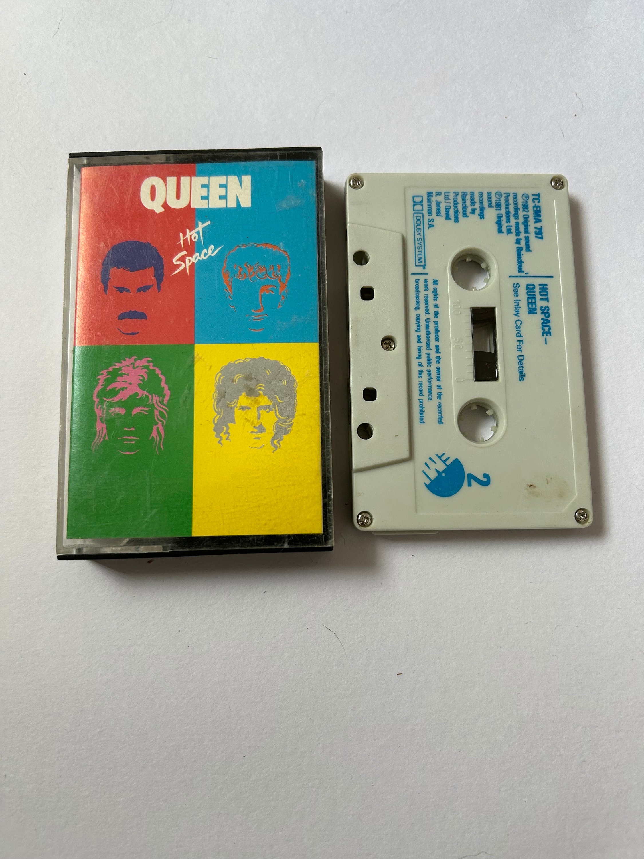 Queen Hot Space Cassette Tape - Etsy