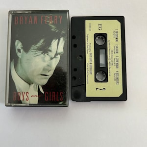 Bryan Ferry Boys And Girls Cassette Tape