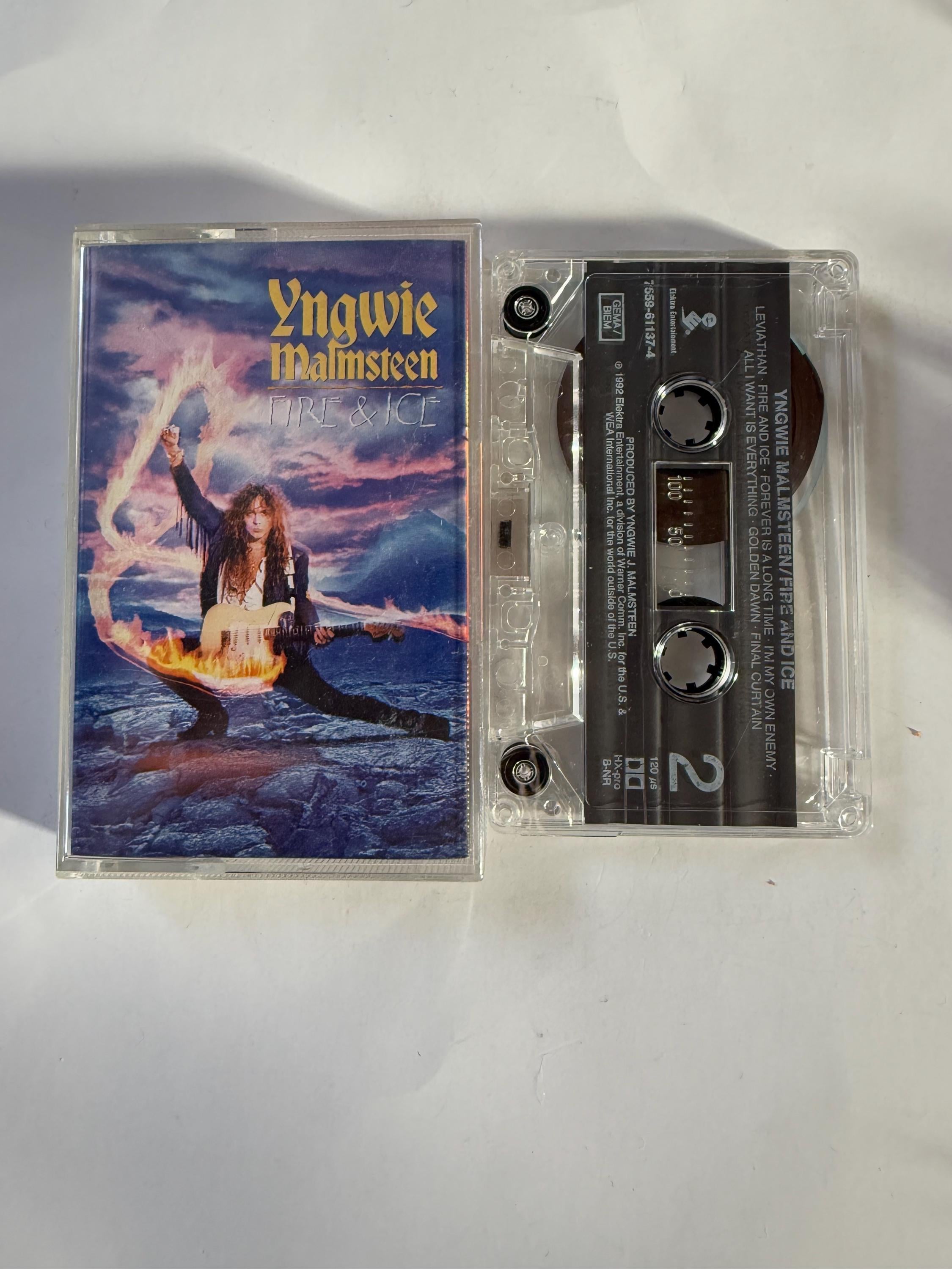 Yngwie Malmsteen Fire and Ice Cassette Tape - Etsy