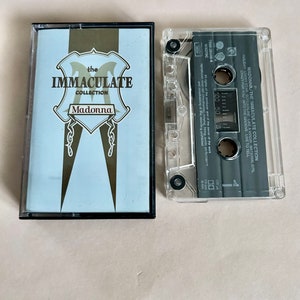 Madonna Immaculate Collection Cassette Tape