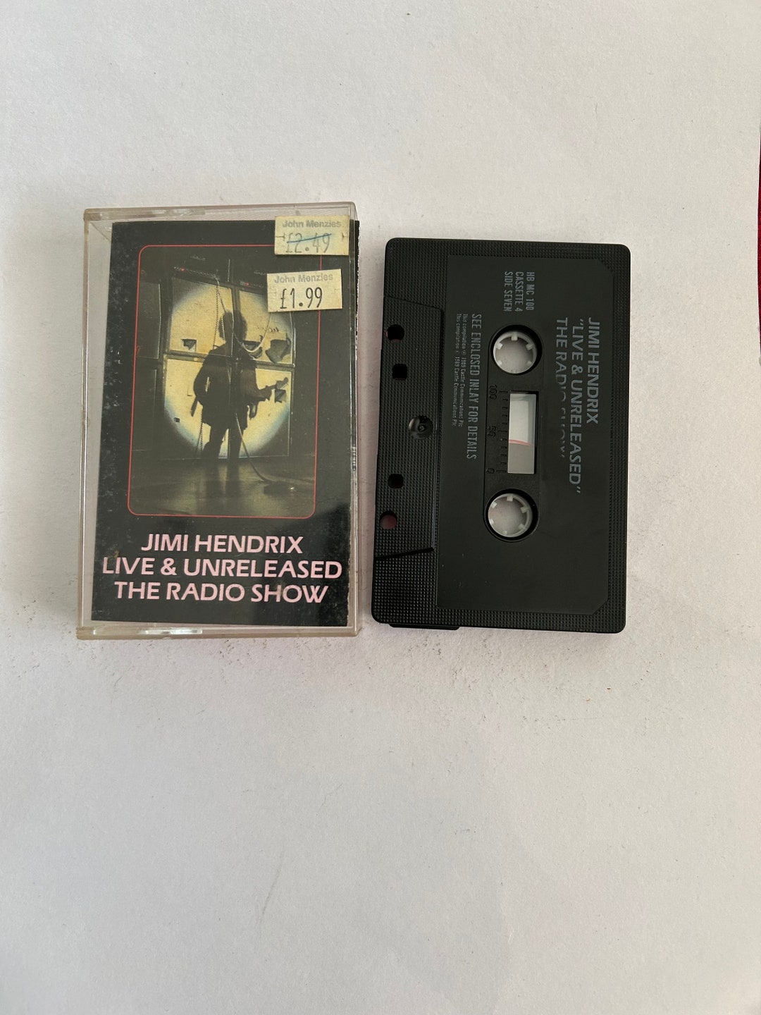 Jimi Hendrix Live and Unreleased the Radio Show Cassette Tape - Etsy