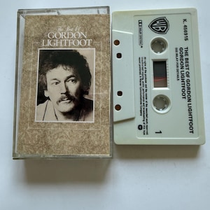 Gordon Lightfoot Best Of Cassette Tape