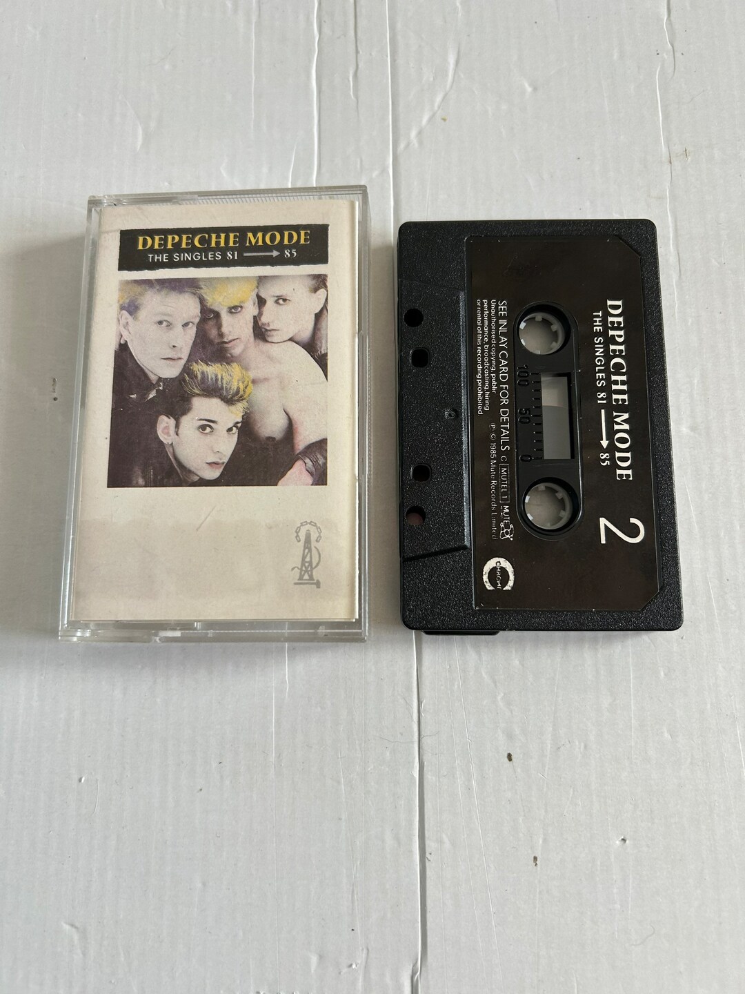 cenotaph　DEPECHE MODE 7インチ13枚＋カセットBOX Depeche Mode the Singles 81-85 Cassette Tape - Etsy