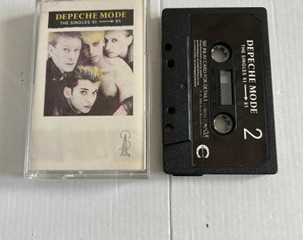 Depeche Mode The Singles 81-85 Cassette Tape