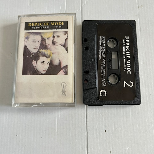 Depeche Mode the Singles 81-85 Cassette Tape - Etsy