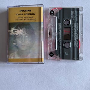 John Lennon Imagine Cassette Tape