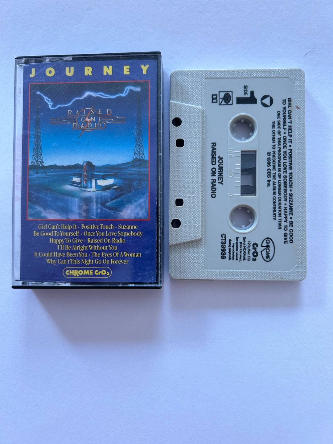 Journey Raised on Radio Cassette Tape - Etsy