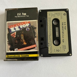 ZZ Top Best of Cassette Tape - Etsy