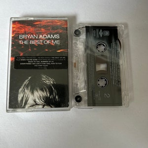 Bryan Adams Best Of Me Cassette Tape