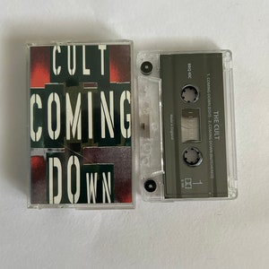 The Cult Coming Down Cassette Tape